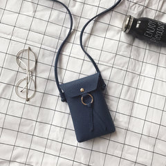 Stylish Mini Shoulder Bag with Flap Magnet, Versatile Wallet Crossbody Bag