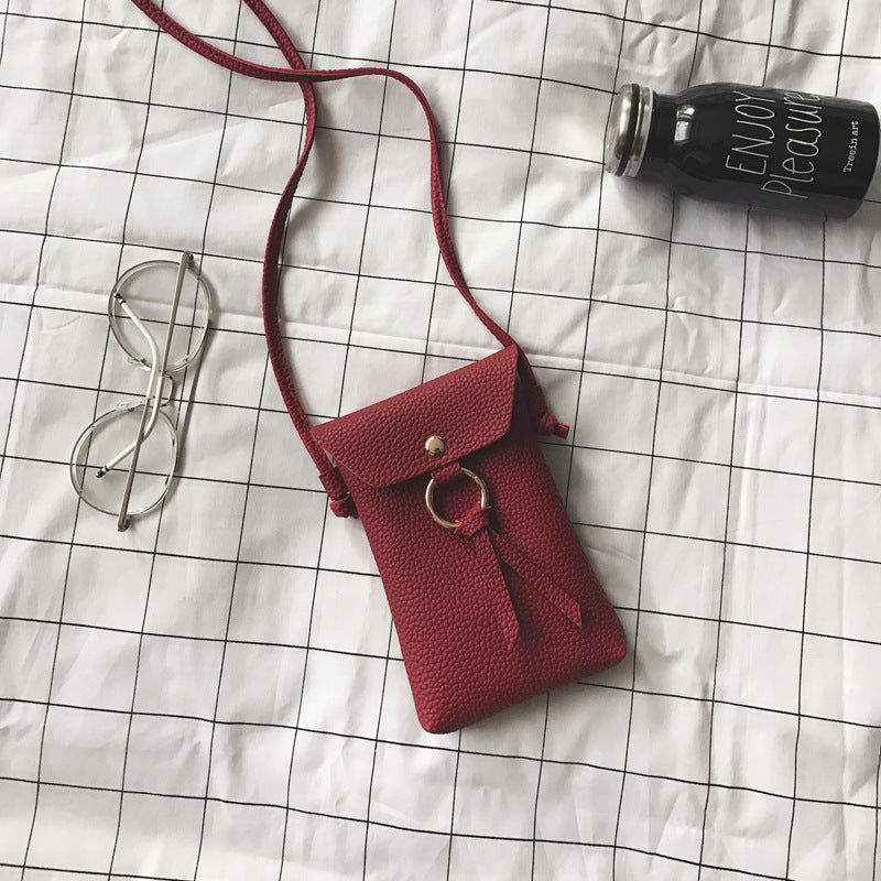 Stylish Mini Shoulder Bag with Flap Magnet, Versatile Wallet Crossbody Bag