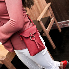 Stylish Mini Shoulder Bag with Flap Magnet, Versatile Wallet Crossbody Bag