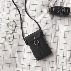 Stylish Mini Shoulder Bag with Flap Magnet, Versatile Wallet Crossbody Bag