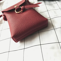 Stylish Mini Shoulder Bag with Flap Magnet, Versatile Wallet Crossbody Bag