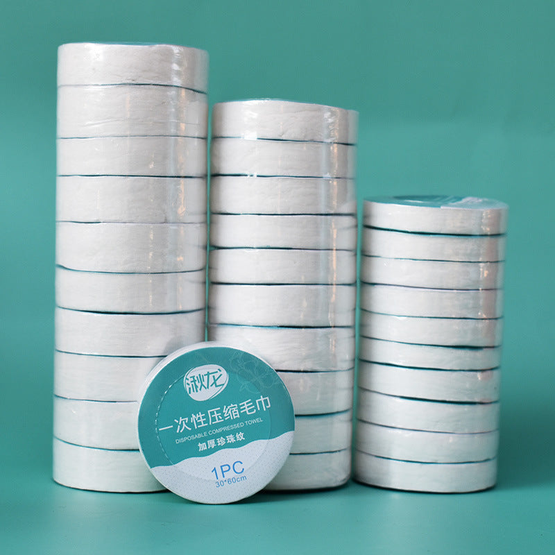 10pcs Compressed Towel Quick Drying Outdoor Travel Camping