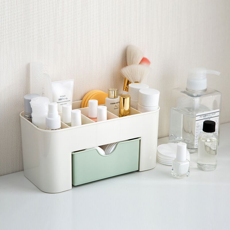 Multifunctional Cosmetics Storage Box Makeup Brush Organizer