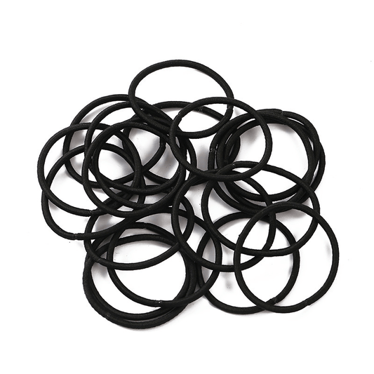 100 Elastic Hair Ties No Crease Hair Rope Hair Accessory