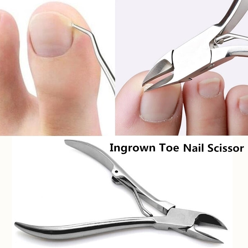 Stainless Steel Toe Nail Clippers Nail Correction Pedicure Tool
