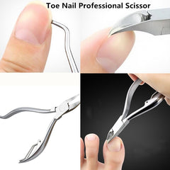 Stainless Steel Toe Nail Clippers Nail Correction Pedicure Tool