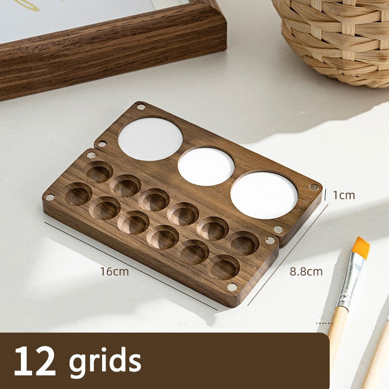 Empty Watercolor Palette Portable Mini Paint Box