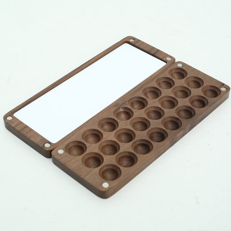 Empty Watercolor Palette Portable Mini Paint Box