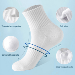 Men's Sweat Absorbing Socks Sports Thin Summer Socks