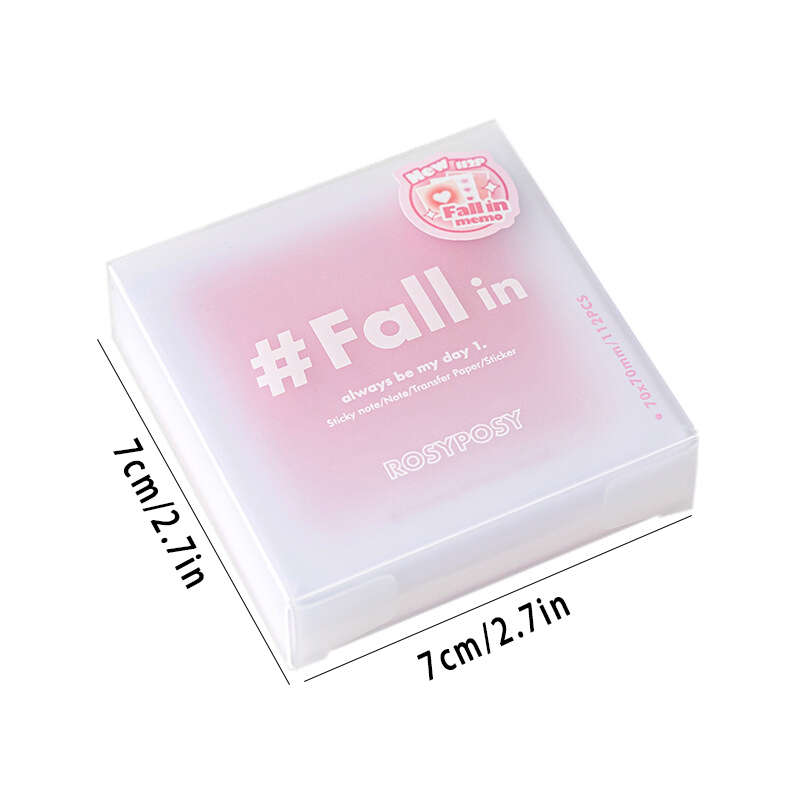 Gradient Sulfuric Acid Sticky Notes Boxed Note Book