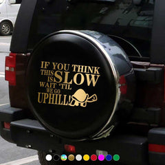Funny Tortoise Sticker Reflective Car Window Decal