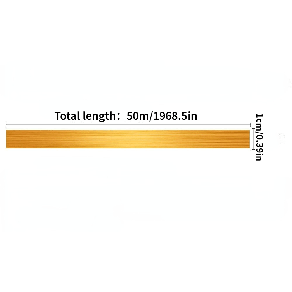 Adhesive Floor Tile Strip Seam Sticker Copper Foil Tape