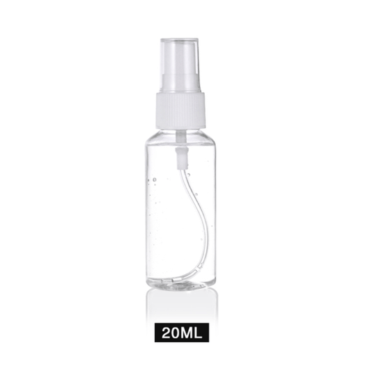 Refillable Transparent Plastic Perfume Atomizer Spray Bottle 20-100ml