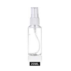 Refillable Transparent Plastic Perfume Atomizer Spray Bottle 20-100ml