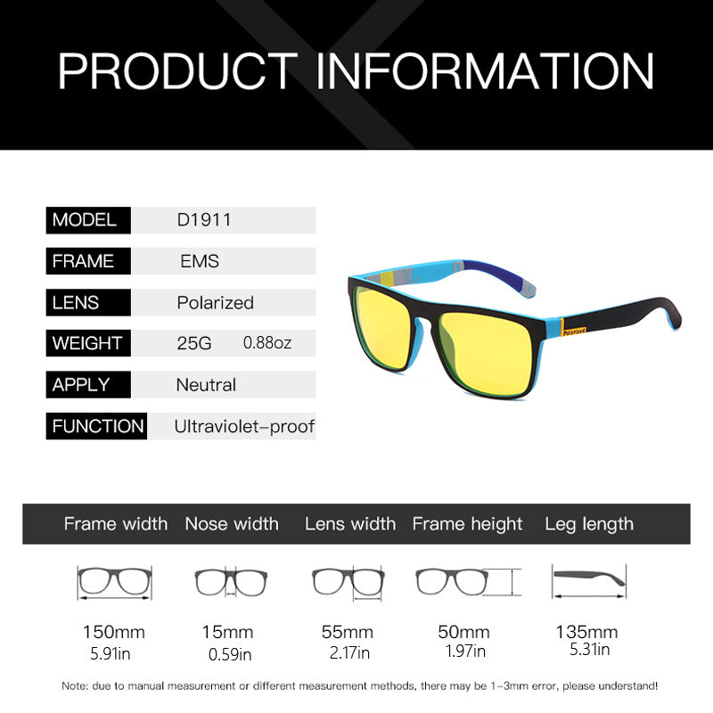 Men's Polarized UV Protection Sports Sunglasses