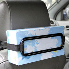 Car Tissue Holder Sun Visor Mount Universal Paper Towel Box Strap