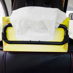 Car Tissue Holder Sun Visor Mount Universal Paper Towel Box Strap