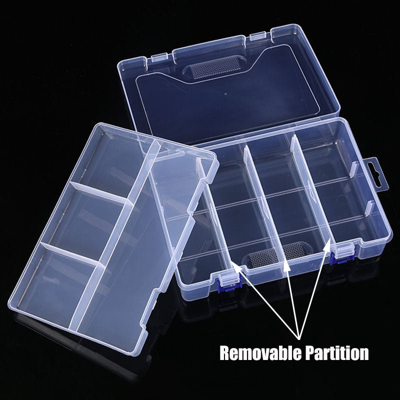 2-Deck Storage Box Office Supplies Pens Markers Tape Stickers Clip
