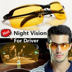 Men's Polarized Night Vision Sunglasses for Outdoor Sports & Driving