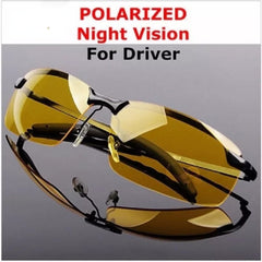 Men's Polarized Night Vision Sunglasses for Outdoor Sports & Driving