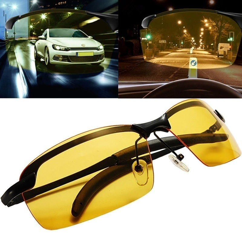 Men's Polarized Night Vision Sunglasses for Outdoor Sports & Driving