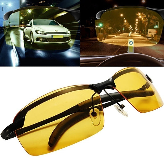 Men's Polarized Night Vision Sunglasses for Outdoor Sports & Driving