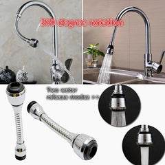 Swivel Kitchen Faucet Mixer Tap Nozzle Sprayer 360 Degree Aerator