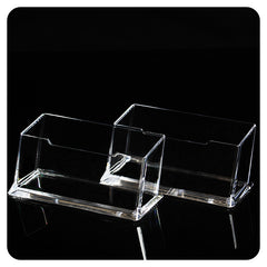 Acrylic Business Card Holder Desk Organizer