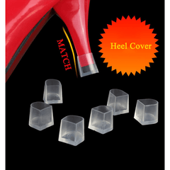 12pcs Anti Slip High Heel Covers for Dancing & Shoe Care