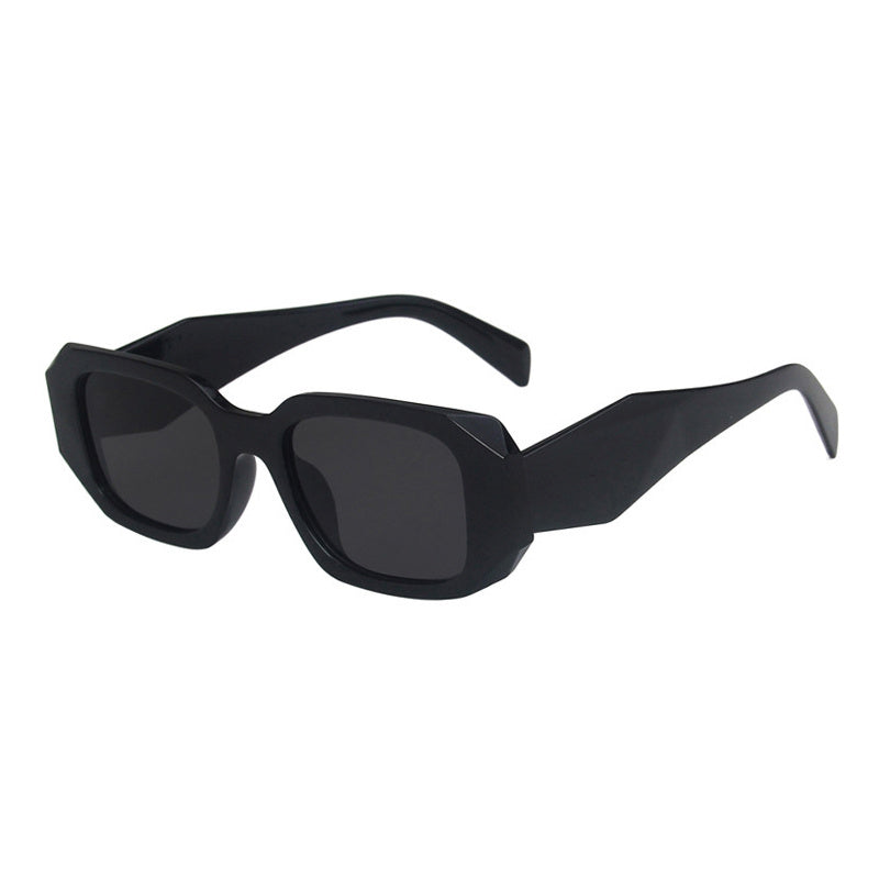 Rectangle Sunglasses Men Women Hiphop Block Glasses Beach Party Club UV400