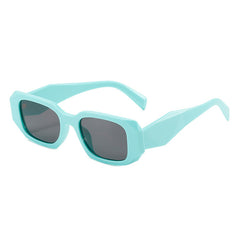 Rectangle Sunglasses Men Women Hiphop Block Glasses Beach Party Club UV400