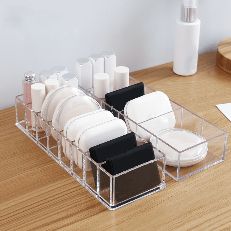 Acrylic Cosmetics Storage Box Makeup Holder Jewelry Organizer