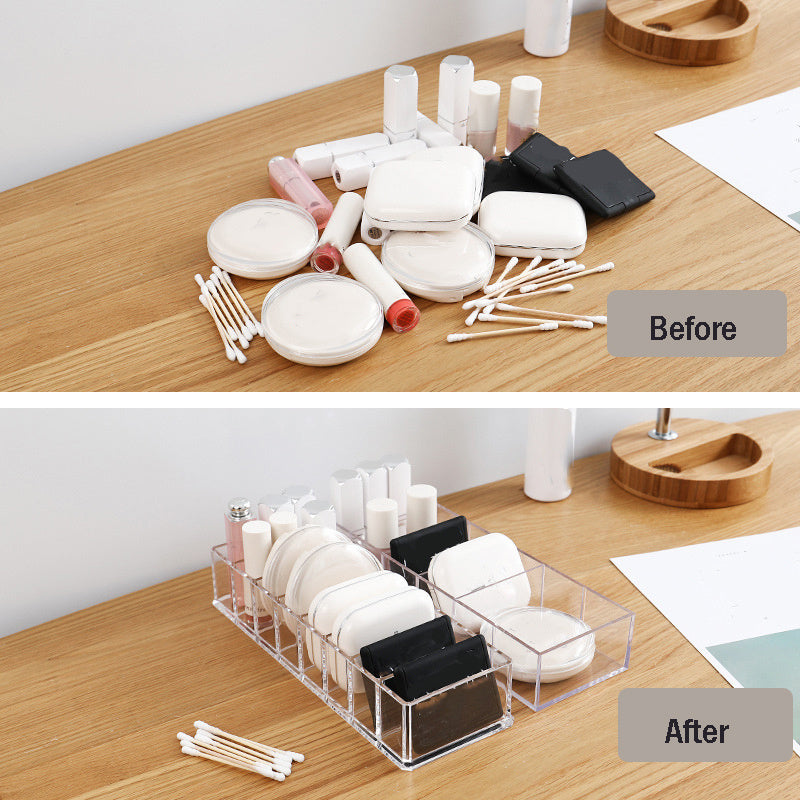 Acrylic Cosmetics Storage Box Makeup Holder Jewelry Organizer