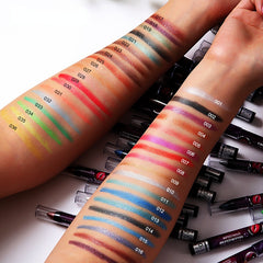 2-in-1 Waterproof Eyeshadow & Lip Pen, 16 Colors, Smudge Proof, Shimmer Stick