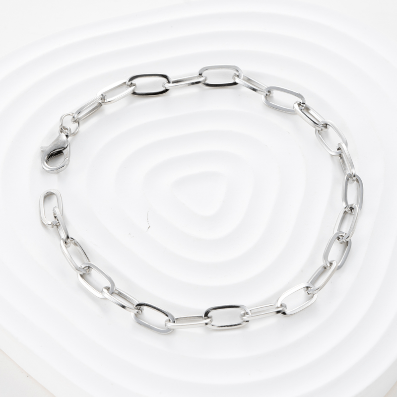 Stainless Steel Chain Bracelets Unisex Wrist Jewelry