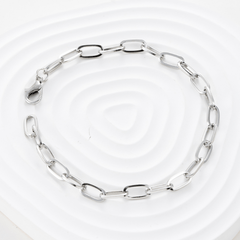 Stainless Steel Chain Bracelets Unisex Wrist Jewelry