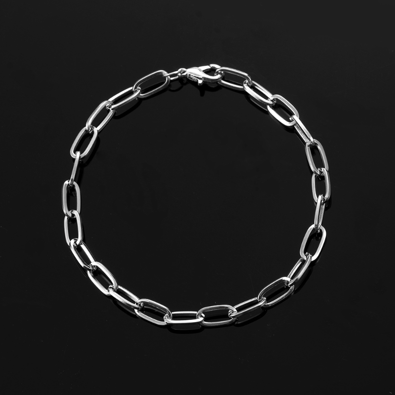 Stainless Steel Chain Bracelets Unisex Wrist Jewelry