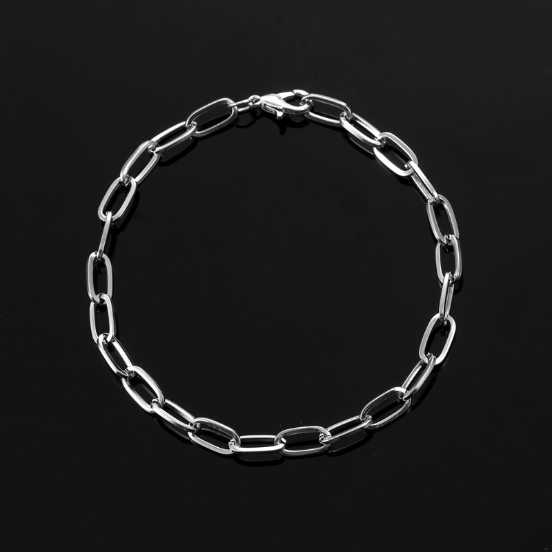 Stainless Steel Chain Bracelets Unisex Wrist Jewelry