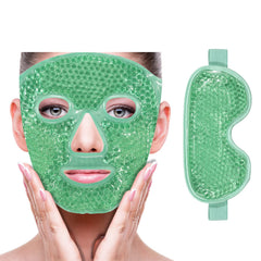 Gel Cooling Ice Face Eye Mask for Puffiness & Dark Circles