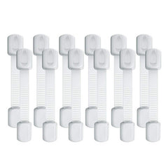 10 Pack Baby Proofing Cabinet Locks Child Safety Sticky Locks