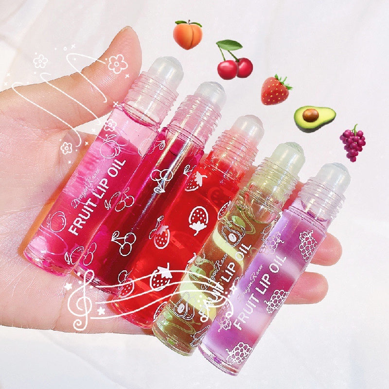 Long Lasting Moisturizing Lip Balm Fruity Flavors Glossy Lip Make up
