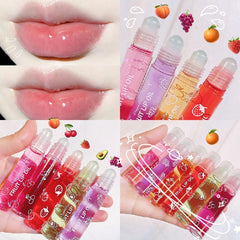 Long Lasting Moisturizing Lip Balm Fruity Flavors Glossy Lip Make up