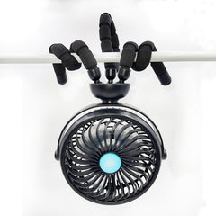 Octopus Fan Handheld Desktop Camping Fan USB Charging Tripod Fan