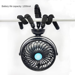 Octopus Fan Handheld Desktop Camping Fan USB Charging Tripod Fan