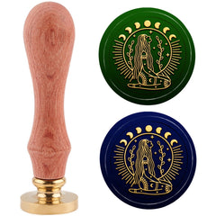 Dragon Wax Seal Stamp Moon Sealing Wax Stamp 30mm 1 18inch