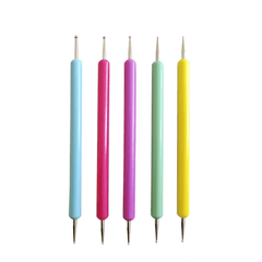 5 pc Nail Art Dotting Pen Kit for Manicures and Nail Specialists