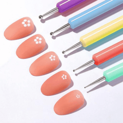 5 pc Nail Art Dotting Pen Kit for Manicures and Nail Specialists