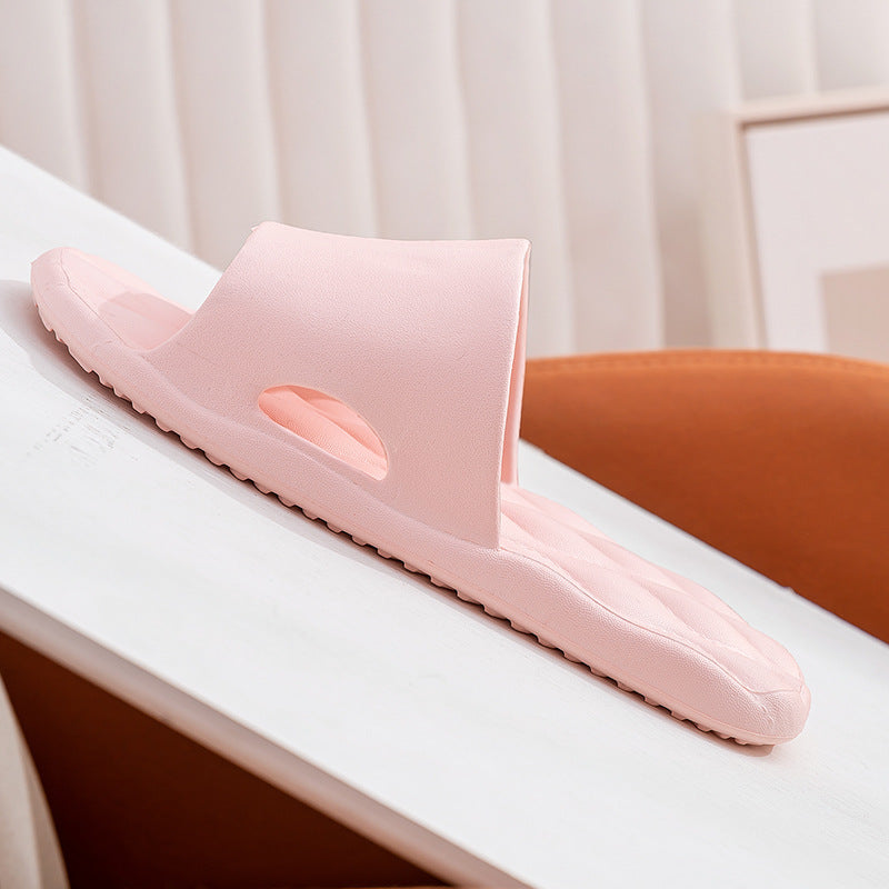 Soft Sole Flat Slides Non Slip Quick Dry Shower Shoes