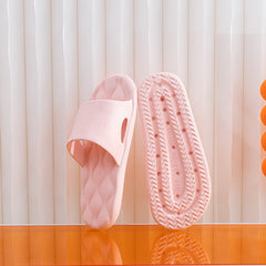 Soft Sole Flat Slides Non Slip Quick Dry Shower Shoes