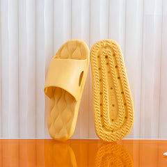 Soft Sole Flat Slides Non Slip Quick Dry Shower Shoes